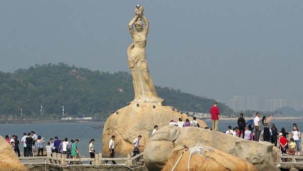 珠海のゴールドコーストを歩く③