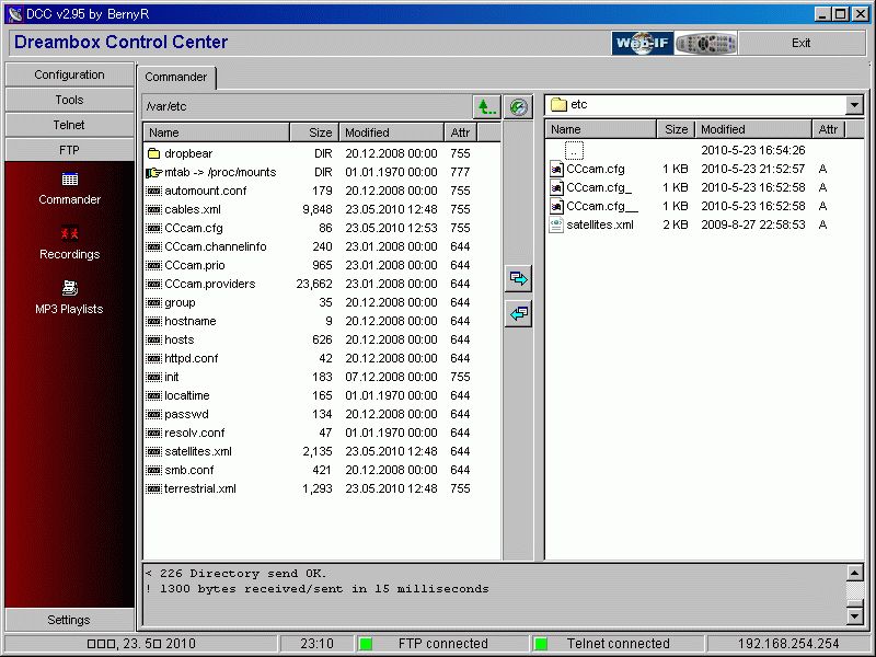 カードシュアå†ç™»éŒ²ã¯ ver/etcホルダ内㮠CCcam.cfg ã«1è¡Œã‚’è¿½åŠ ã™ã‚‹ã ã‘ã§ã™
