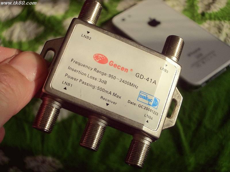 ã“ã®DiSEqCスイッãƒãŒNGã§ã—ãŸ