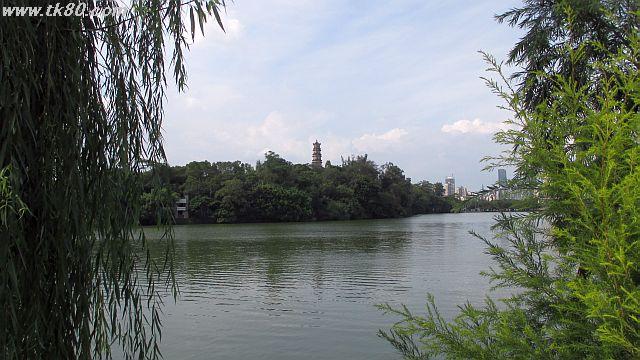 恵州の西湖を歩く